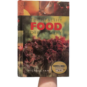 The Healthy Food Directory Michael Van Straten HC 1st Edition Nutrition Health